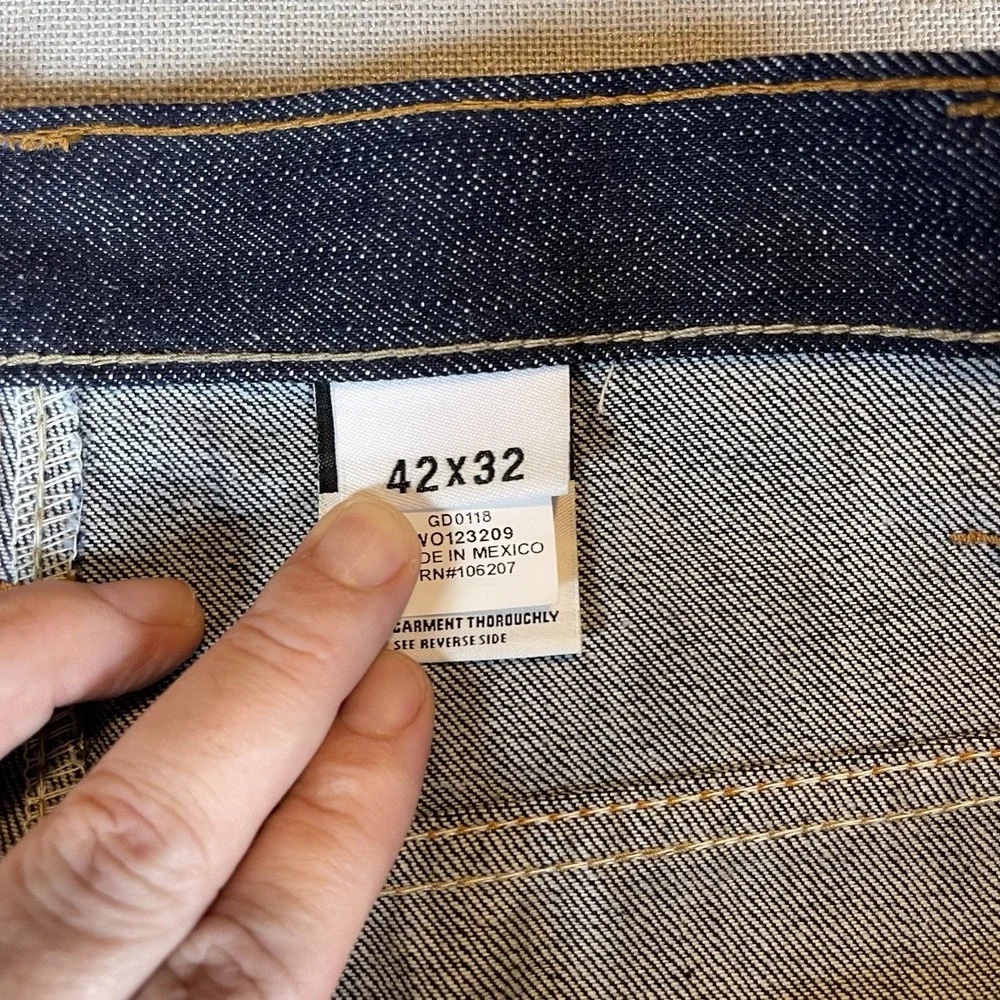 Crude FR Fire Resistant CAT 2 Carpenter Jeans Dark Wash NWT 42x32 Workwear Denim